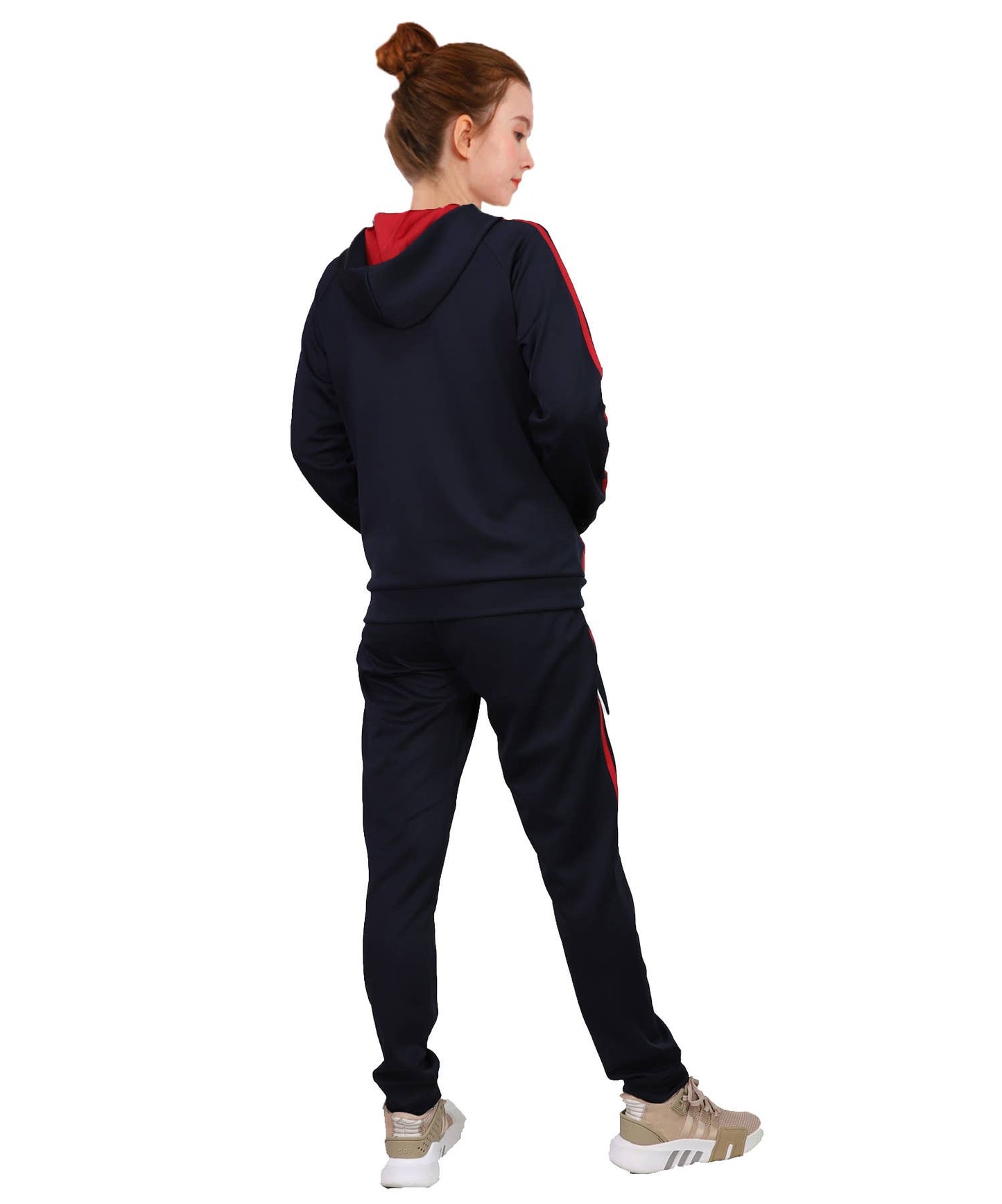 LeeHanTon Ladies Colorblock Active Lounge Sweatshirt & Sweat