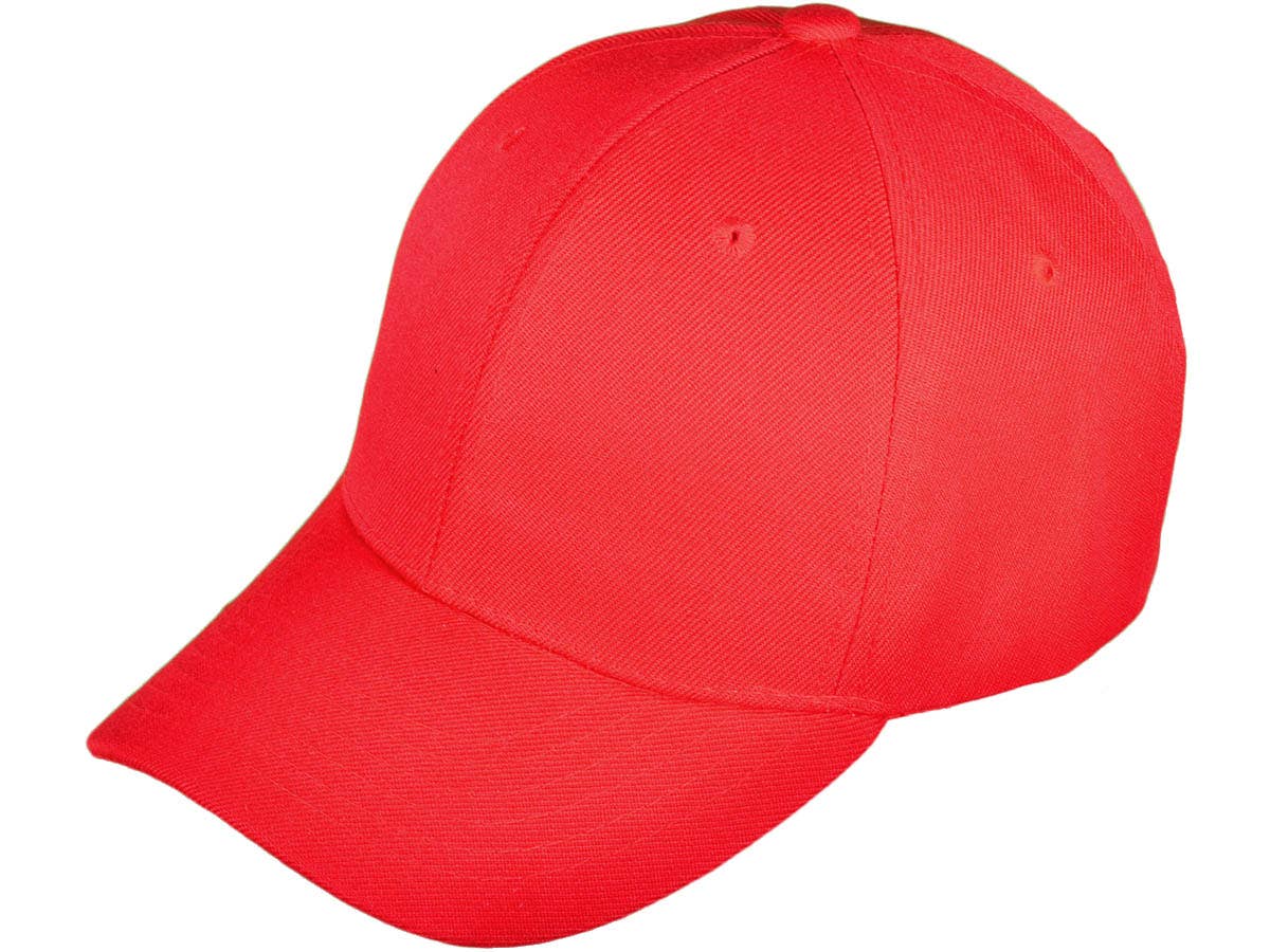 Blank Baseball Hats - BK Caps Structured 6 Panel Mid Profile