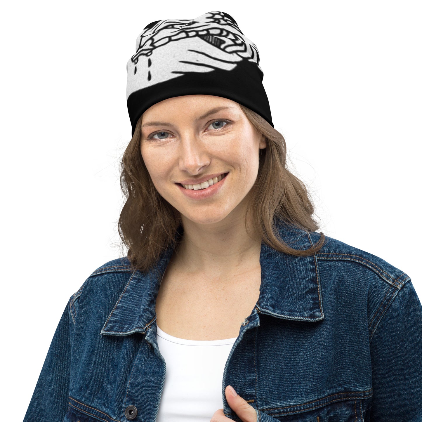 Trust No One All-Over Print Beanie