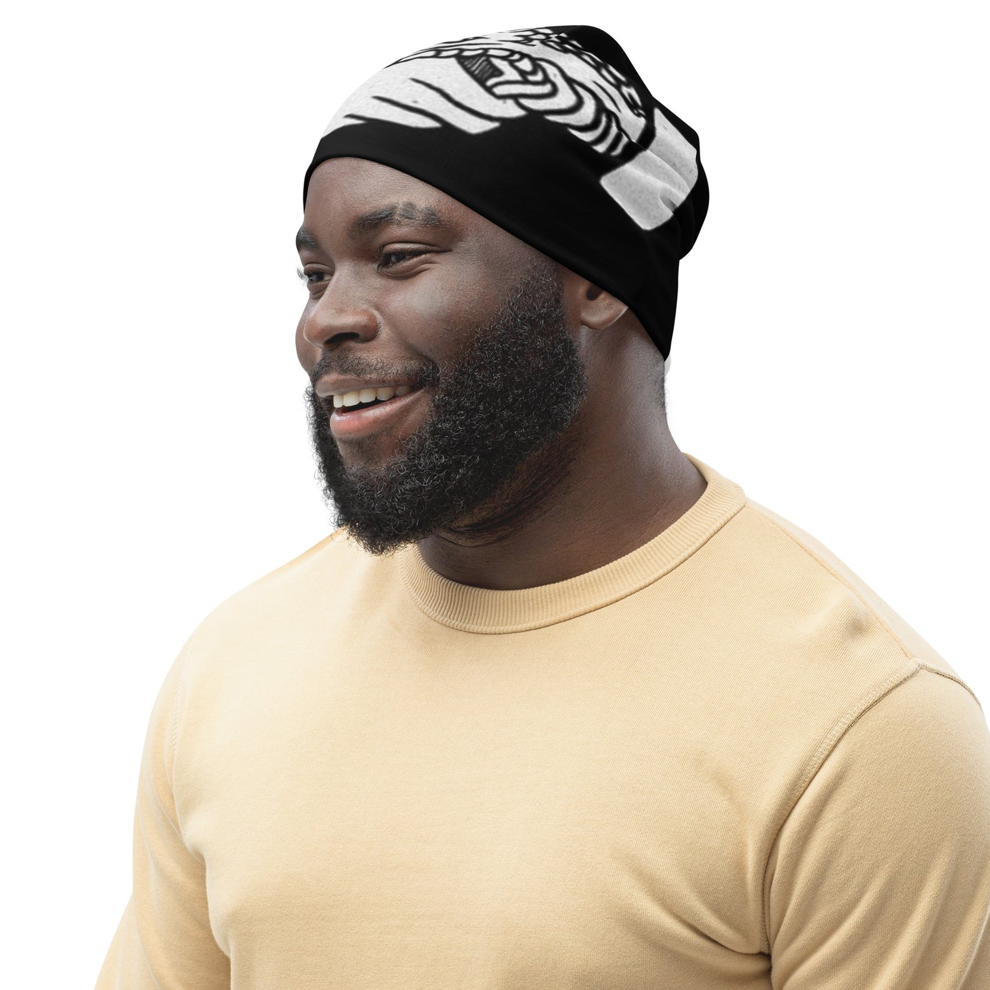 Trust No One All-Over Print Beanie