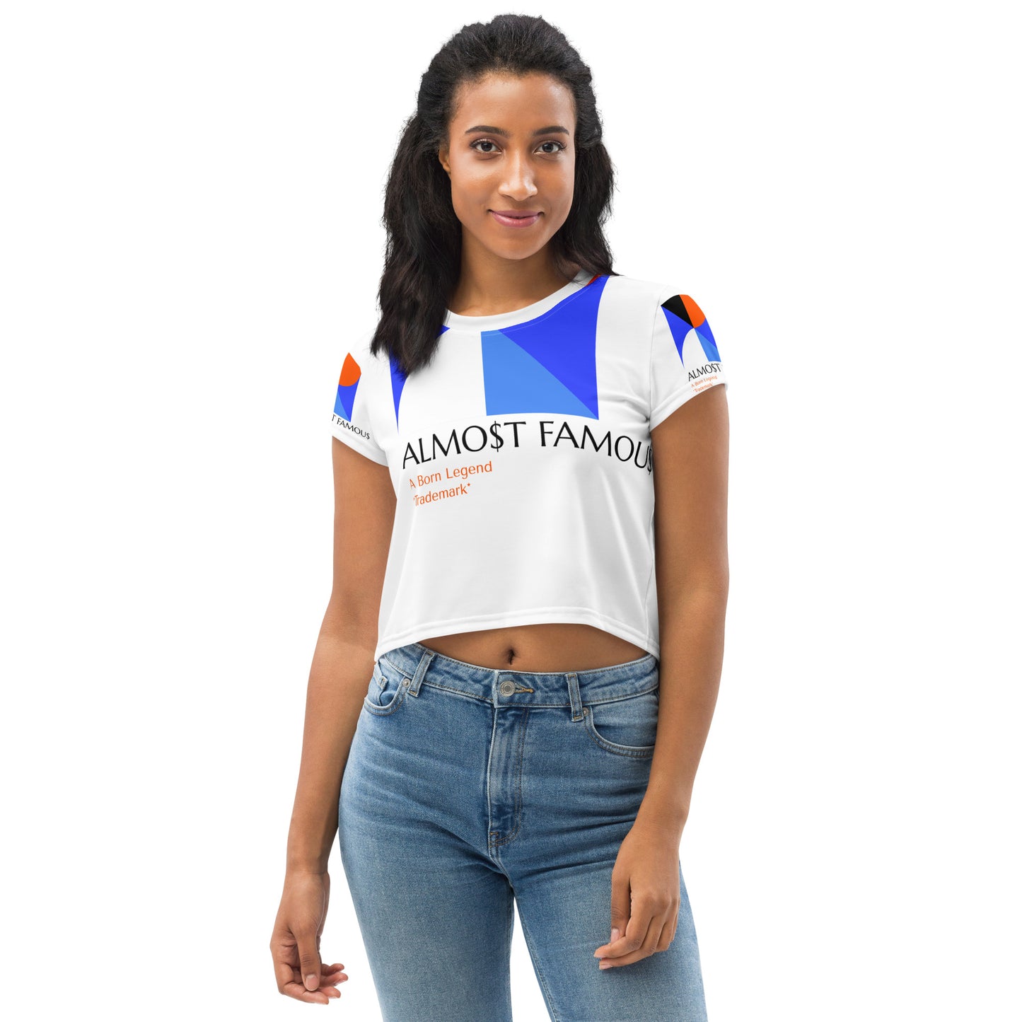 Almost Famous Women Crop Tee