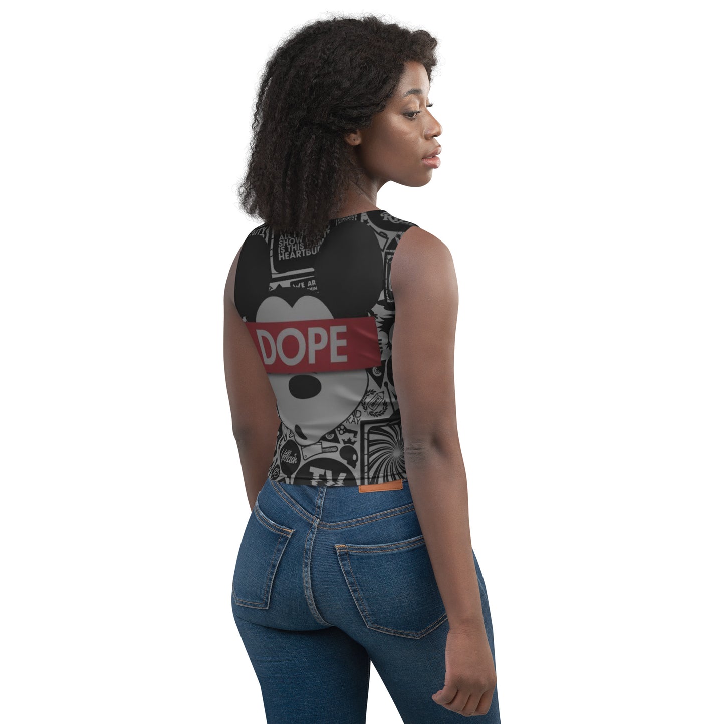 Black Billionaire Women's Crop Top