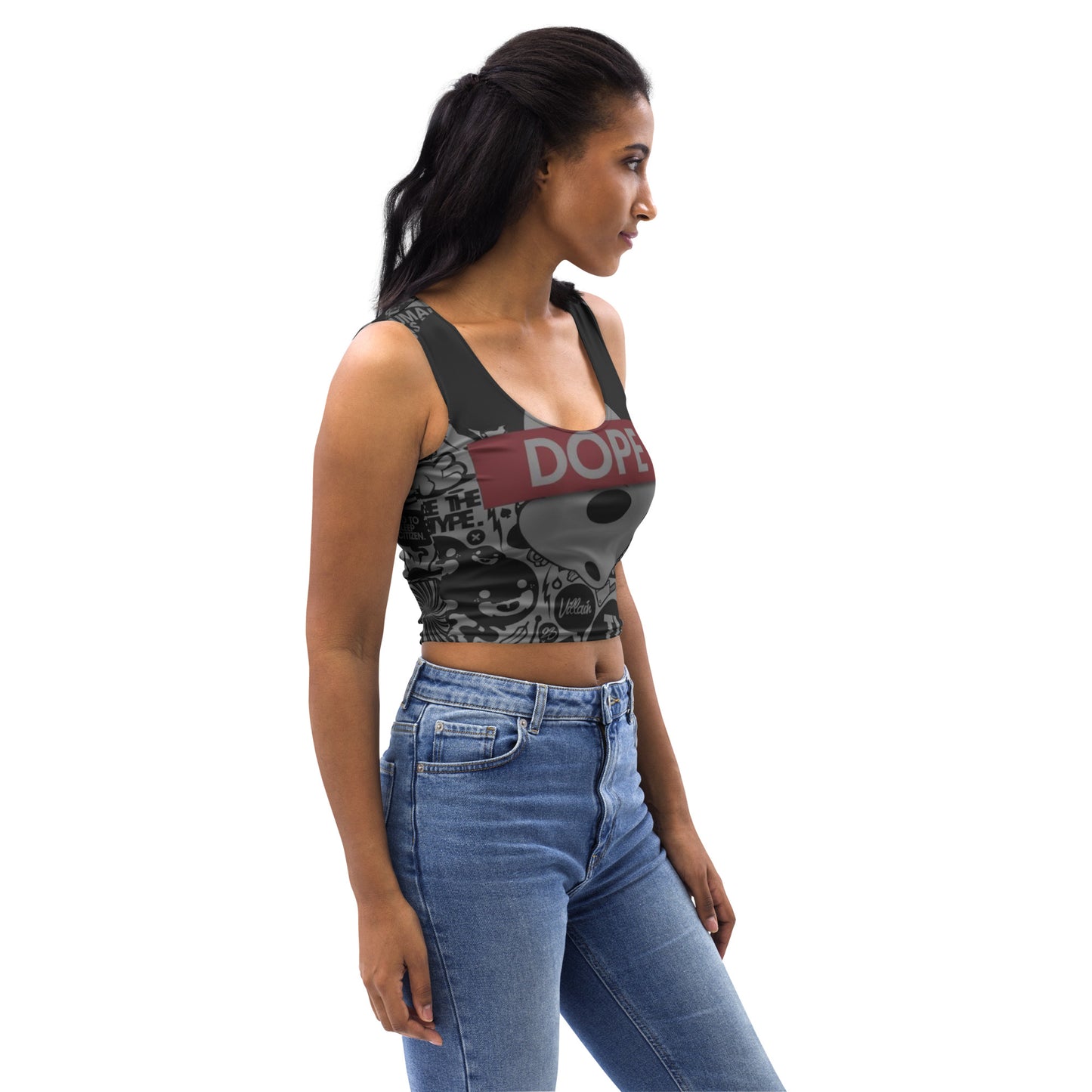 Black Billionaire Women's Crop Top