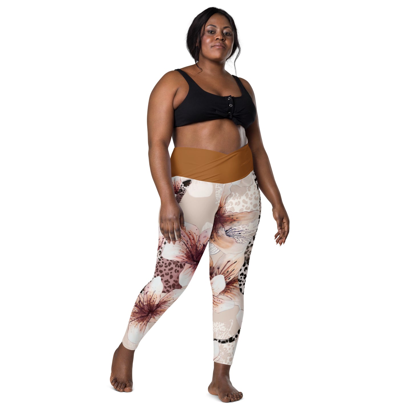 28Grams Crossover leggings with pockets