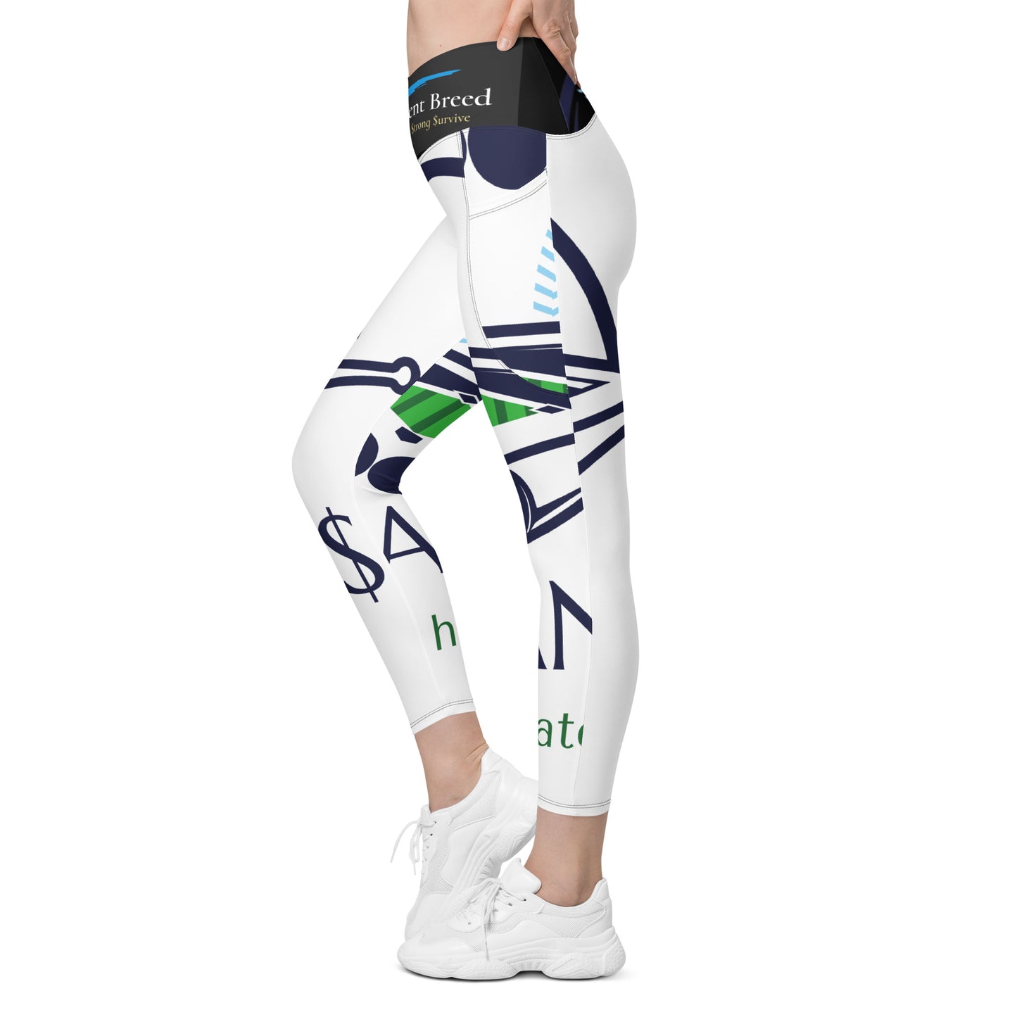 Women Crossover leggings with pockets