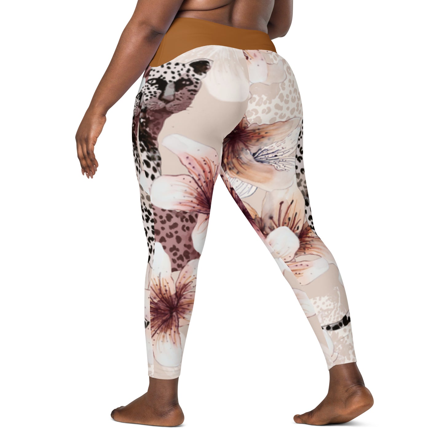 28Grams Crossover leggings with pockets