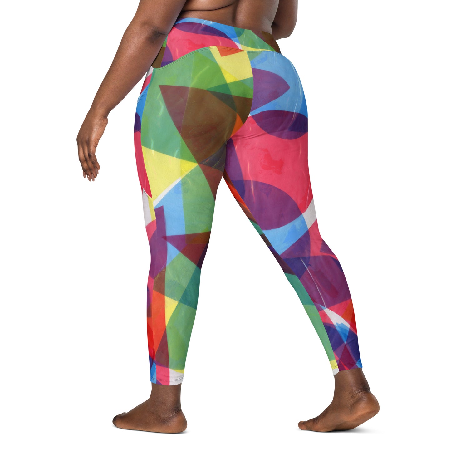 Women Crossover leggings with pockets