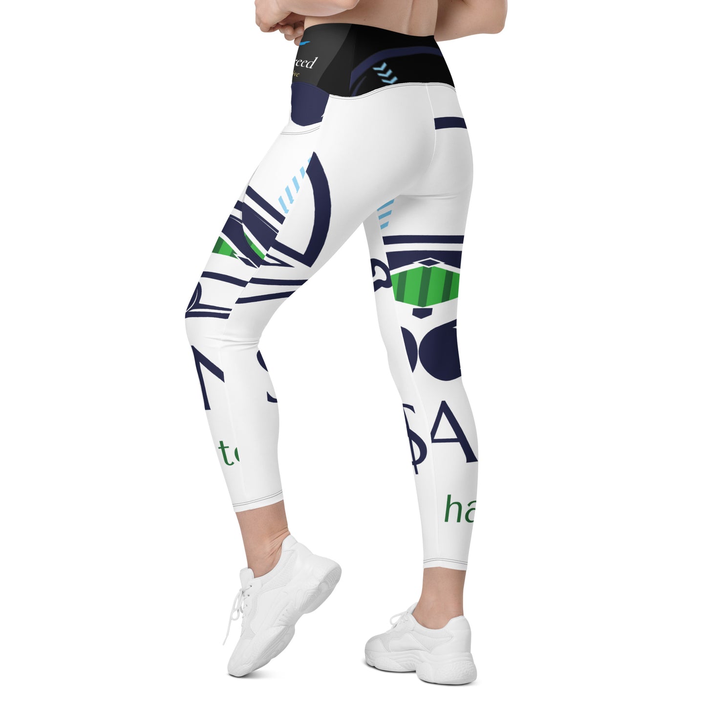 Women Crossover leggings with pockets