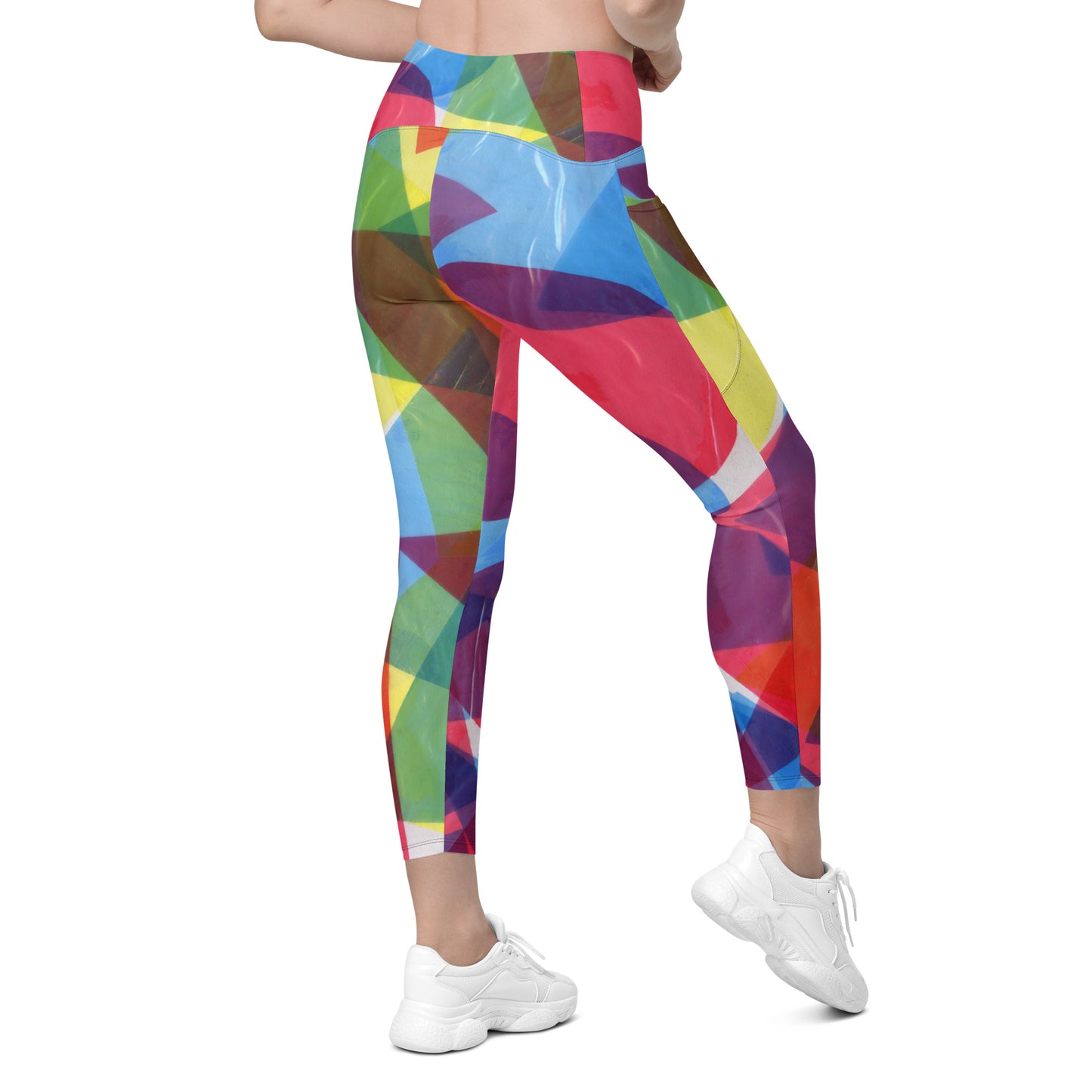 Women Crossover leggings with pockets