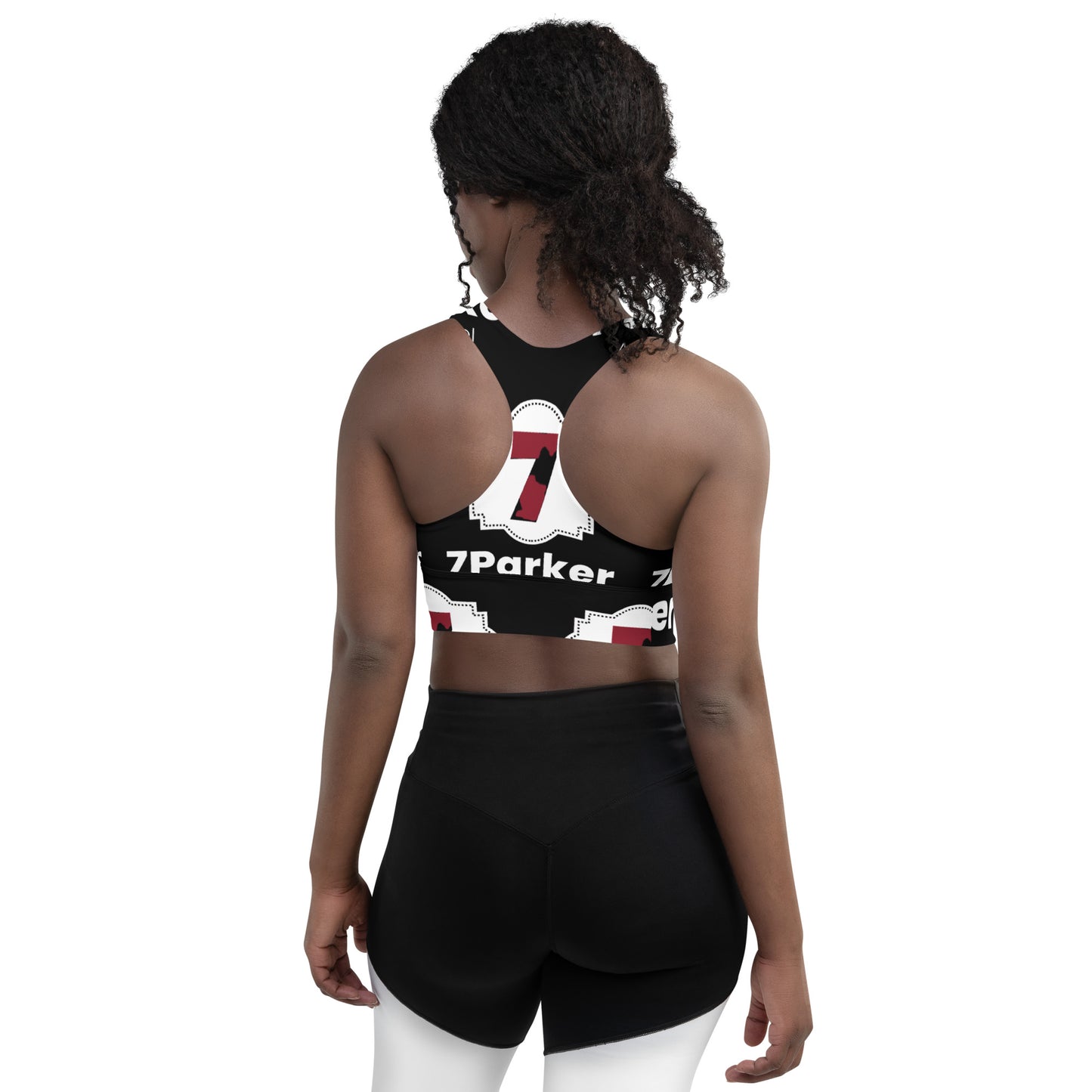 7PARKER Longline sports bra