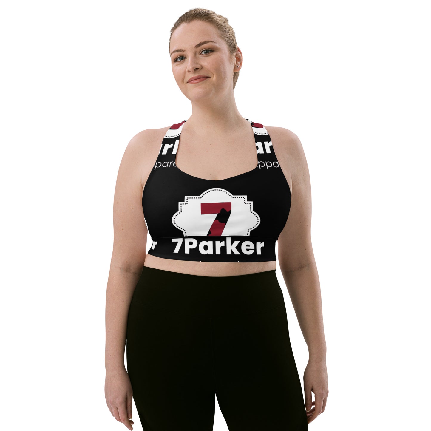 7PARKER Longline sports bra