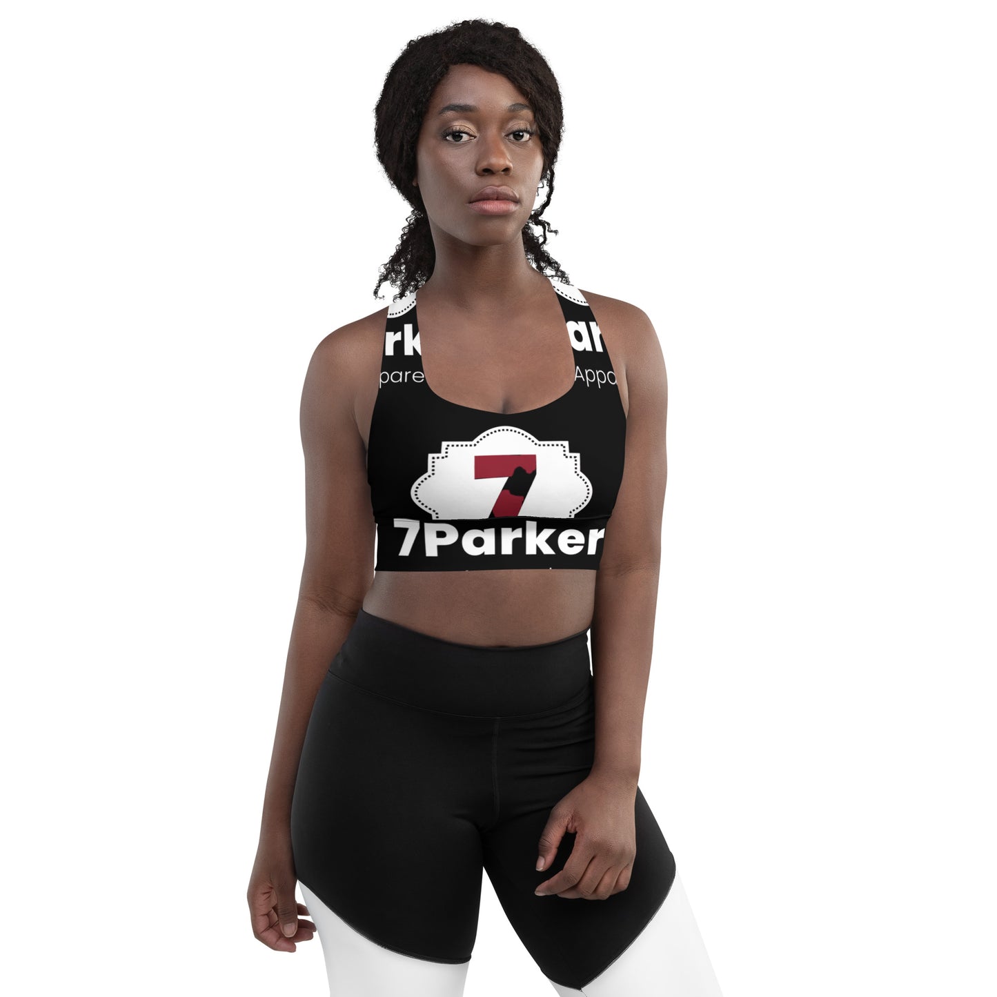 7PARKER Longline sports bra