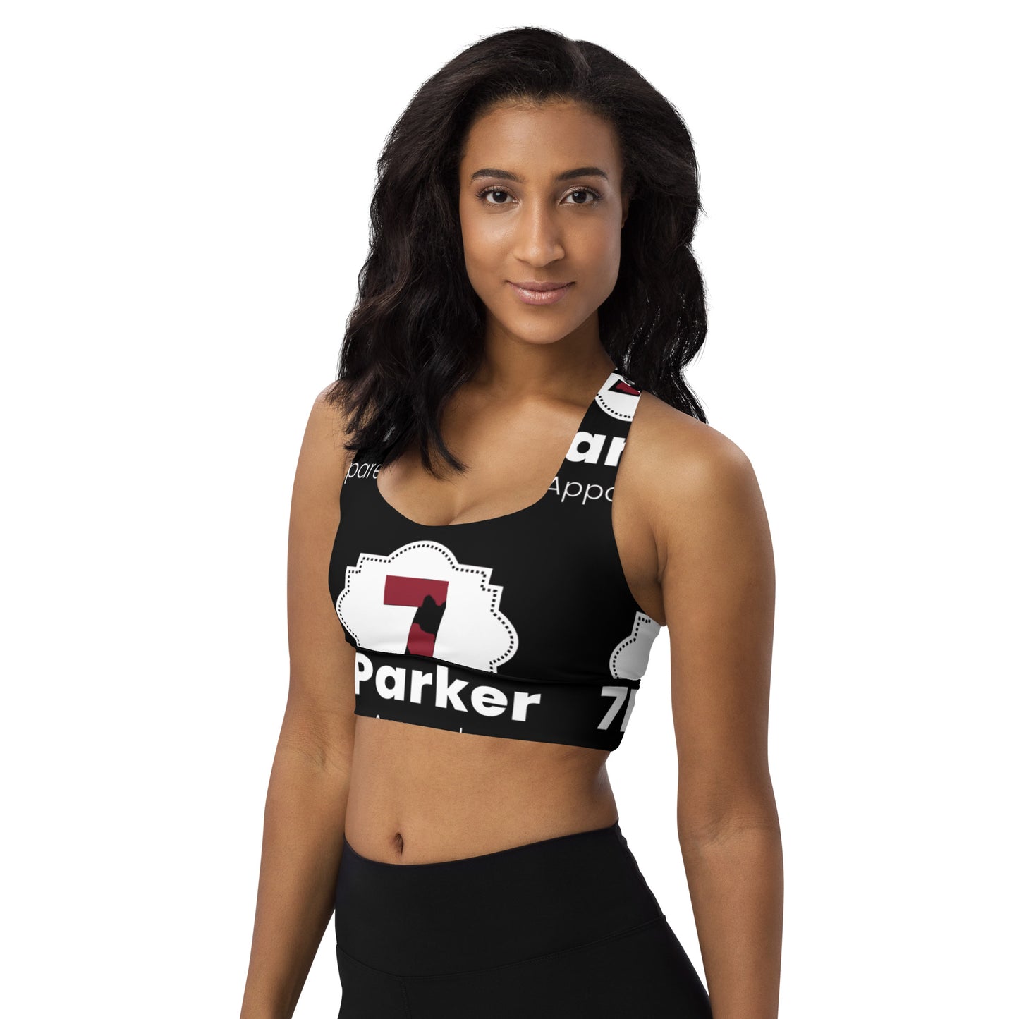 7PARKER Longline sports bra