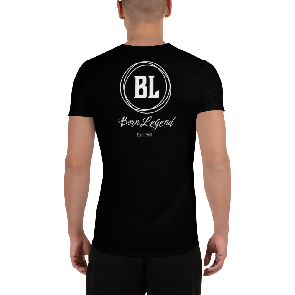 Born Legend All-Over Print Men's Athletic T-shirt