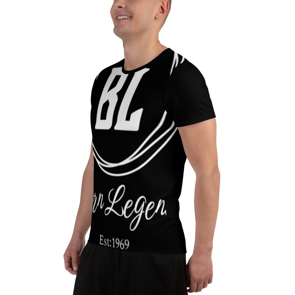 Born Legend All-Over Print Men's Athletic T-shirt