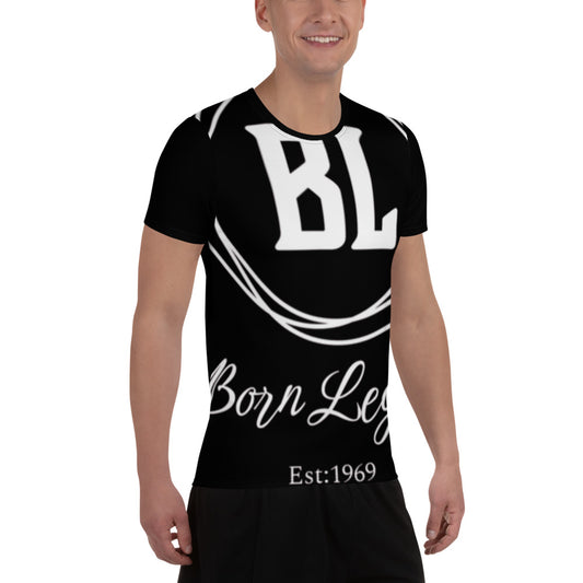 Born Legend All-Over Print Men's Athletic T-shirt