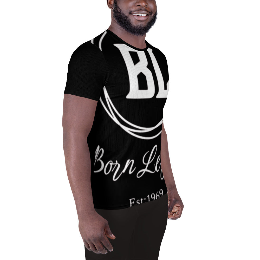 Born Legend All-Over Print Men's Athletic T-shirt