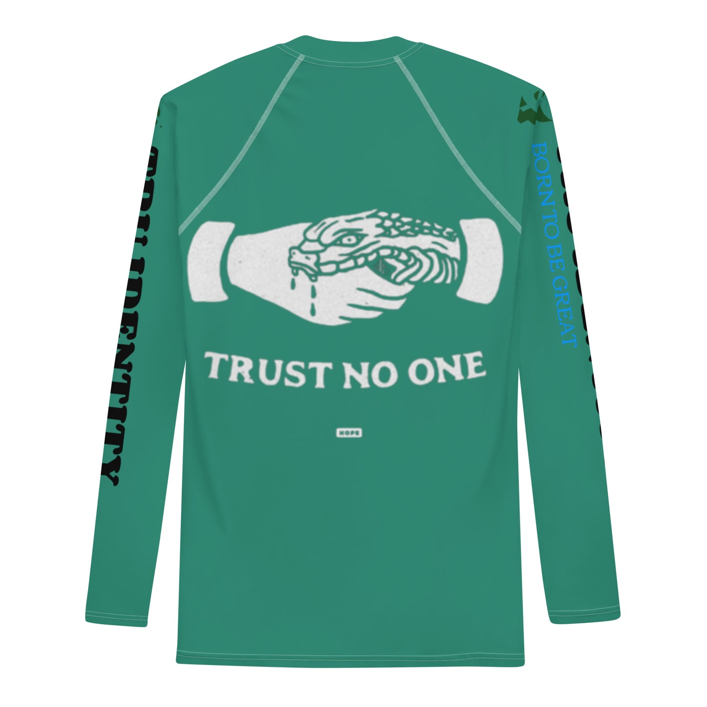 Trust No One (Men's Rash Guard)