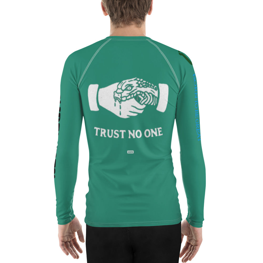 Trust No One (Men's Rash Guard)