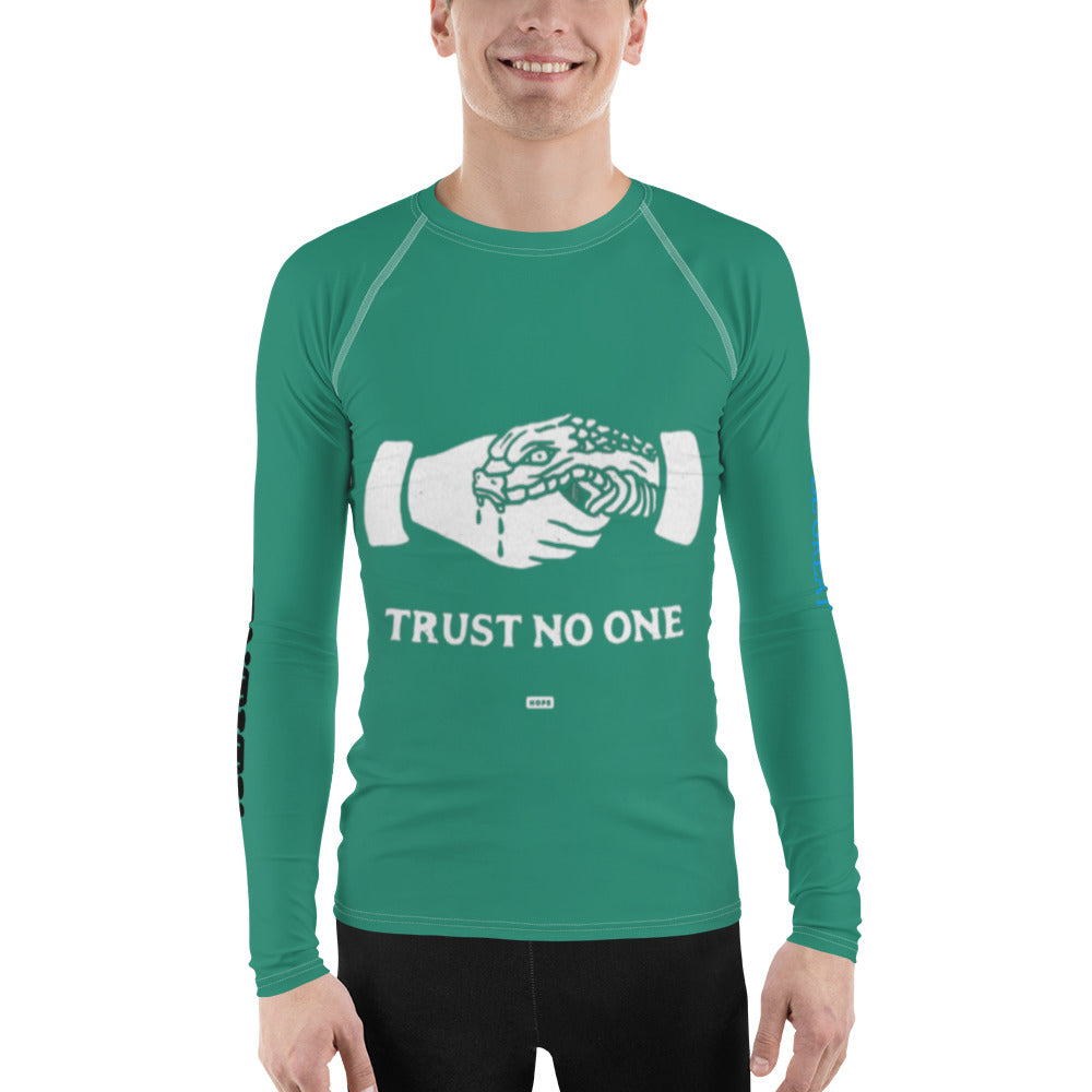 Trust No One (Men's Rash Guard)