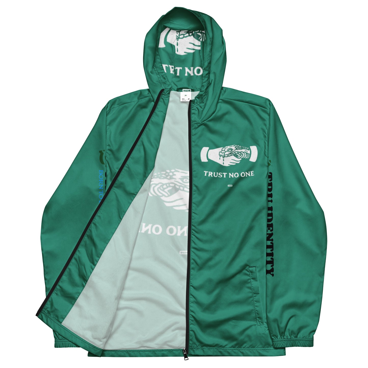 Trust No One Men’s windbreaker