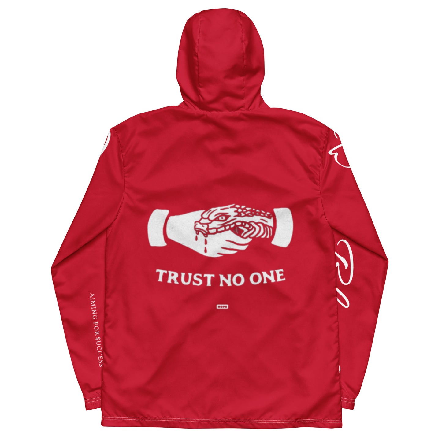 Trust No One Unisex windbreaker