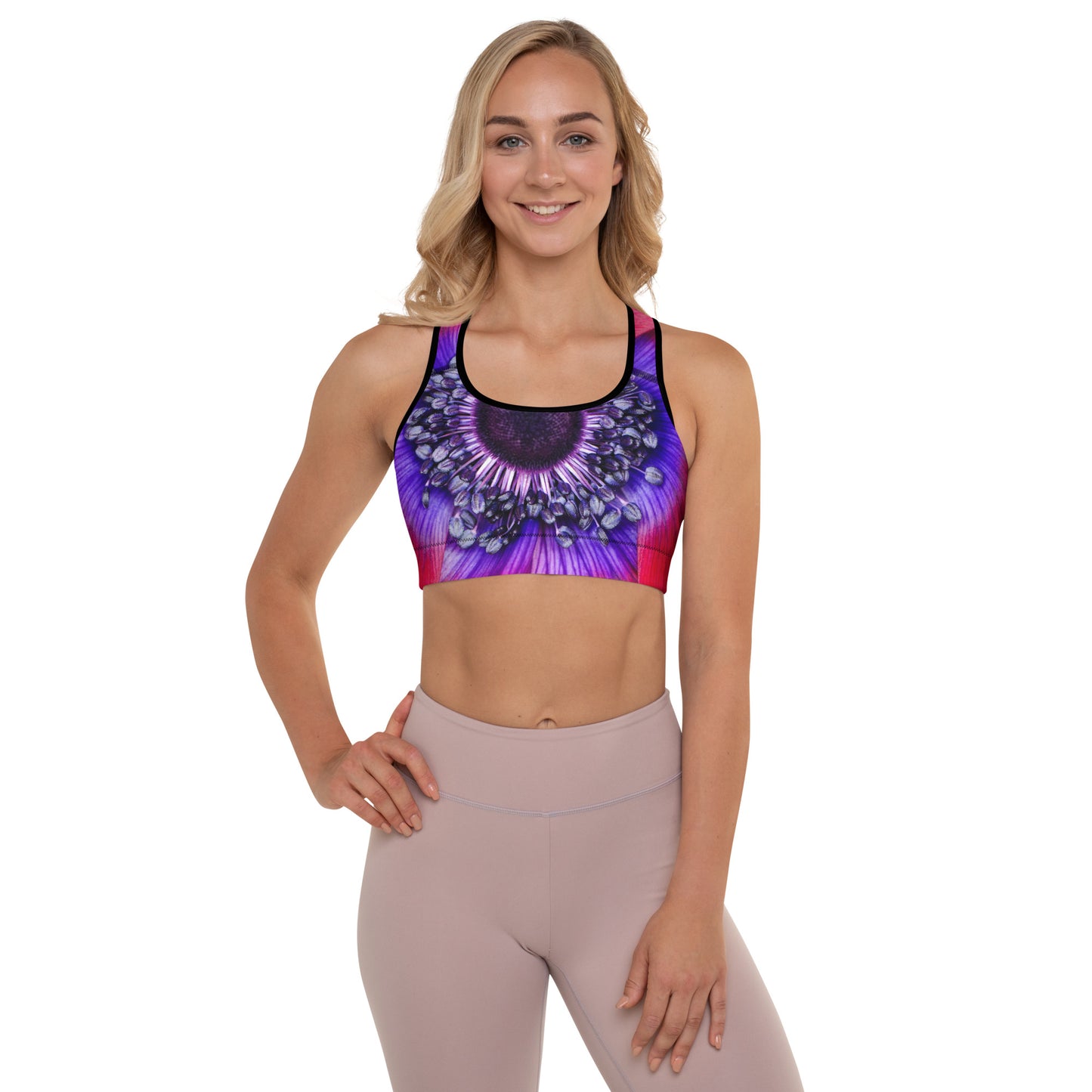 Rocko52 Women Padded Sports Bra