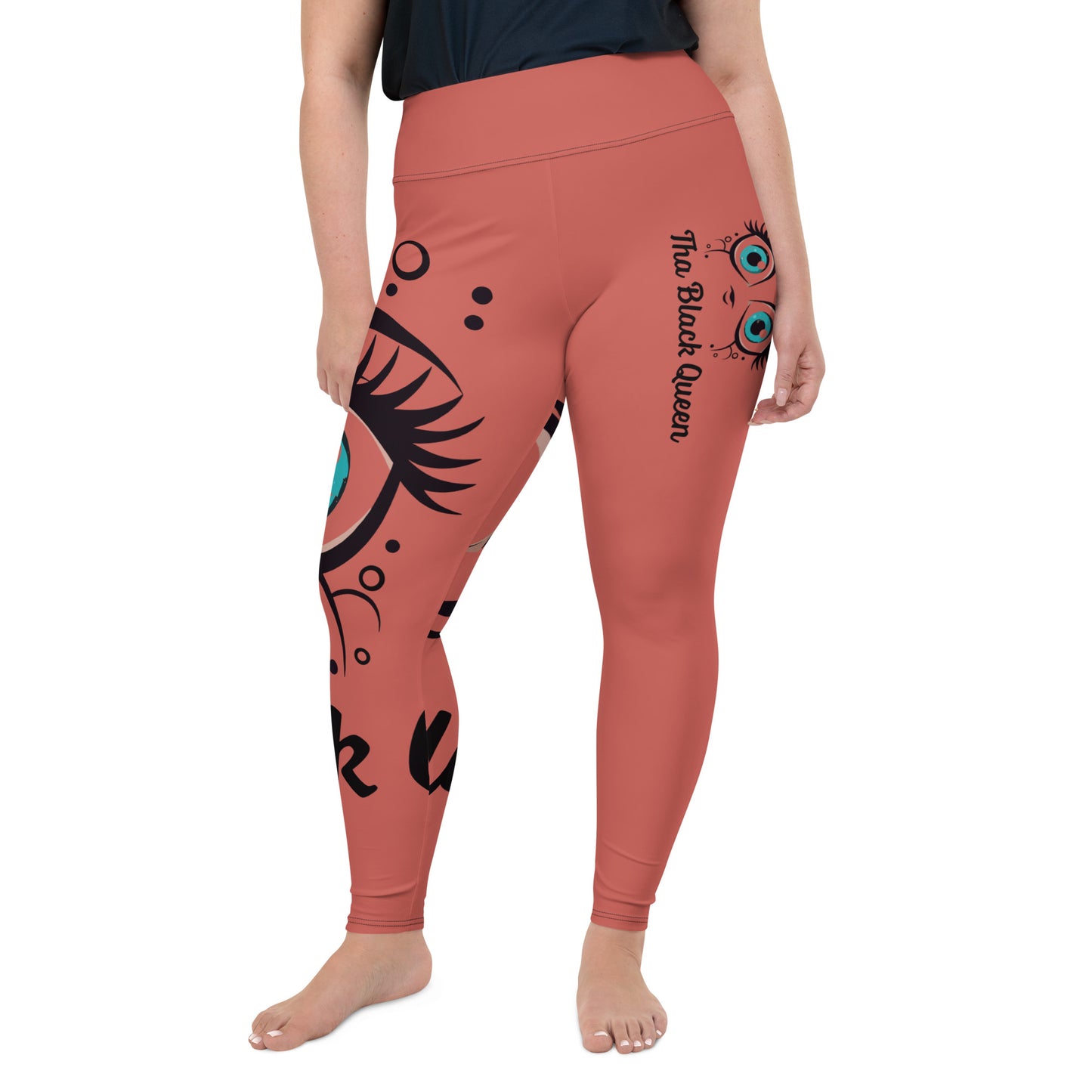 Black Queen Women’s Plus Size Leggings