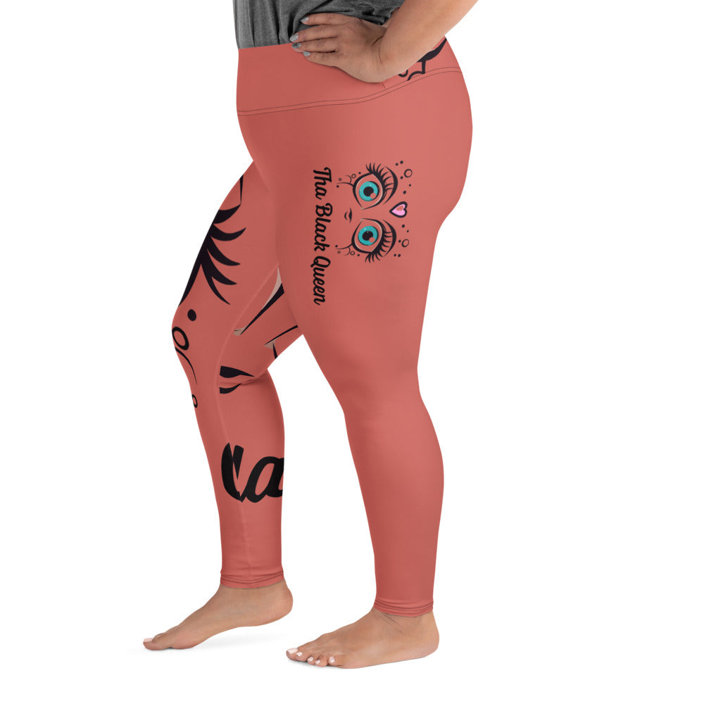 Black Queen Women’s Plus Size Leggings