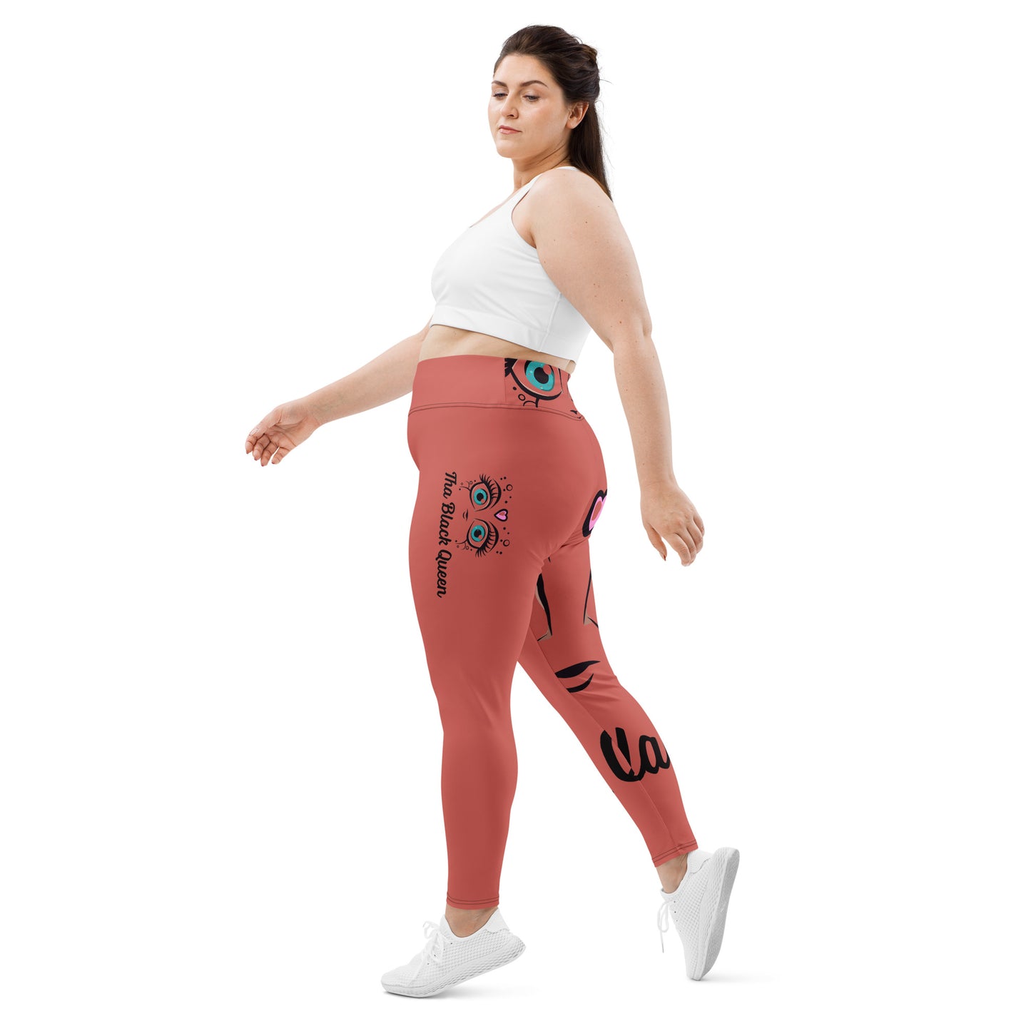 Black Queen Women’s Plus Size Leggings