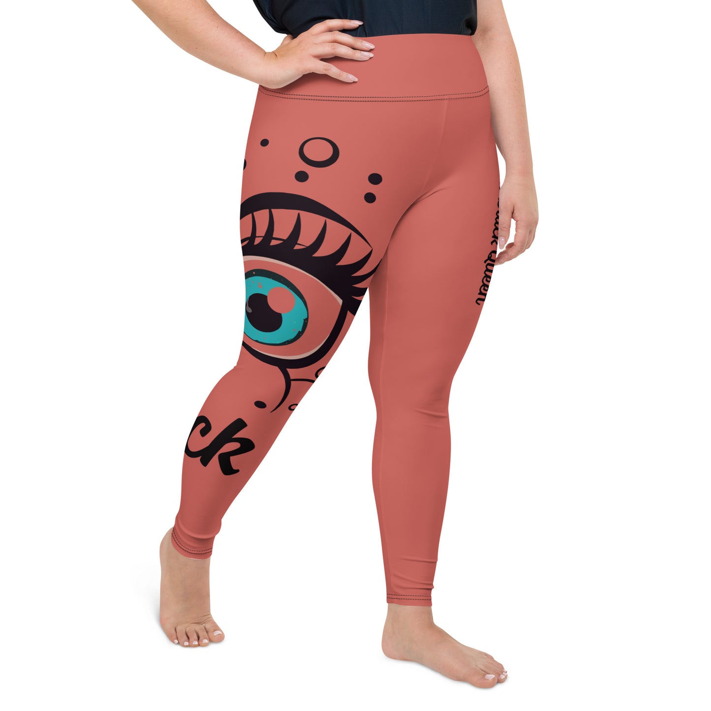 Black Queen Women’s Plus Size Leggings