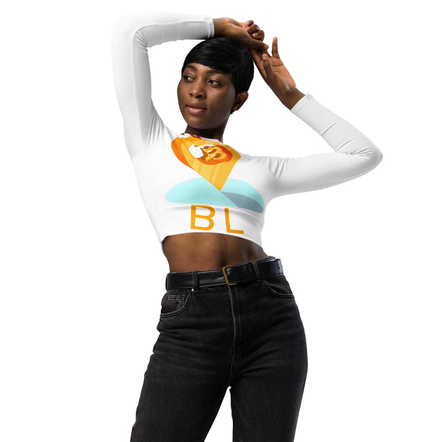 Born Legend Women long-sleeve crop top