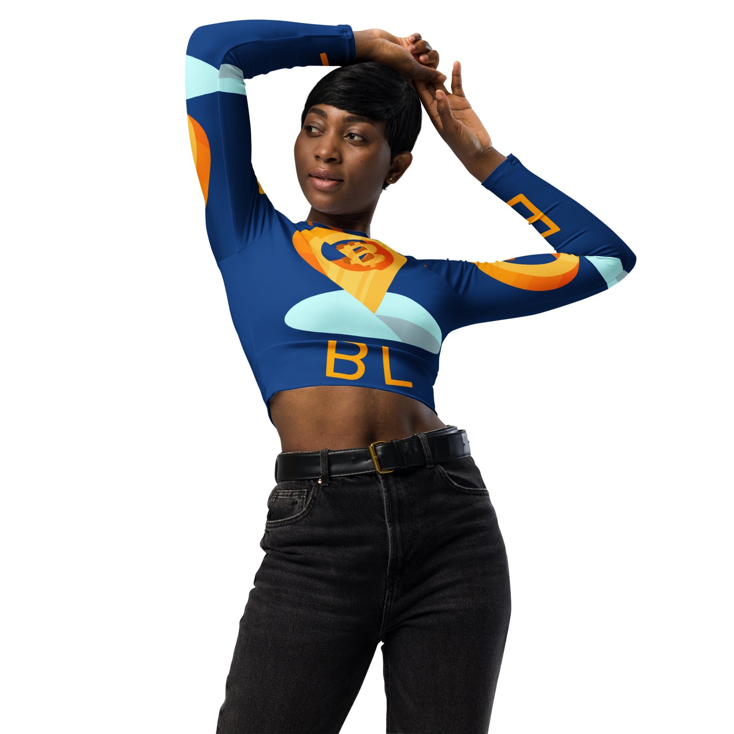 Born Legend Women long-sleeve crop top