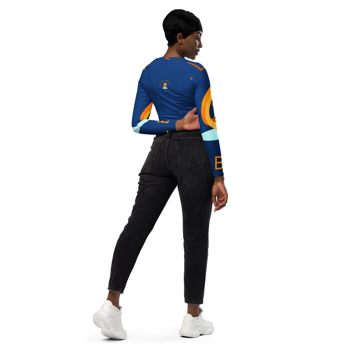 Born Legend Women long-sleeve crop top