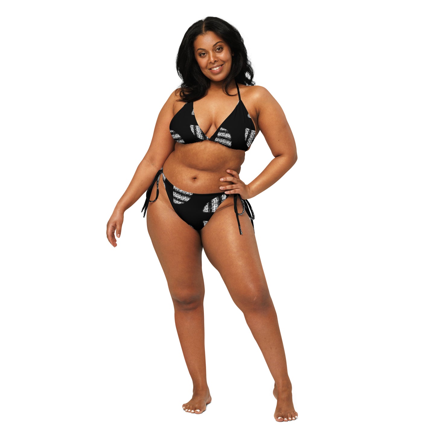 Black Billionaire string bikini set