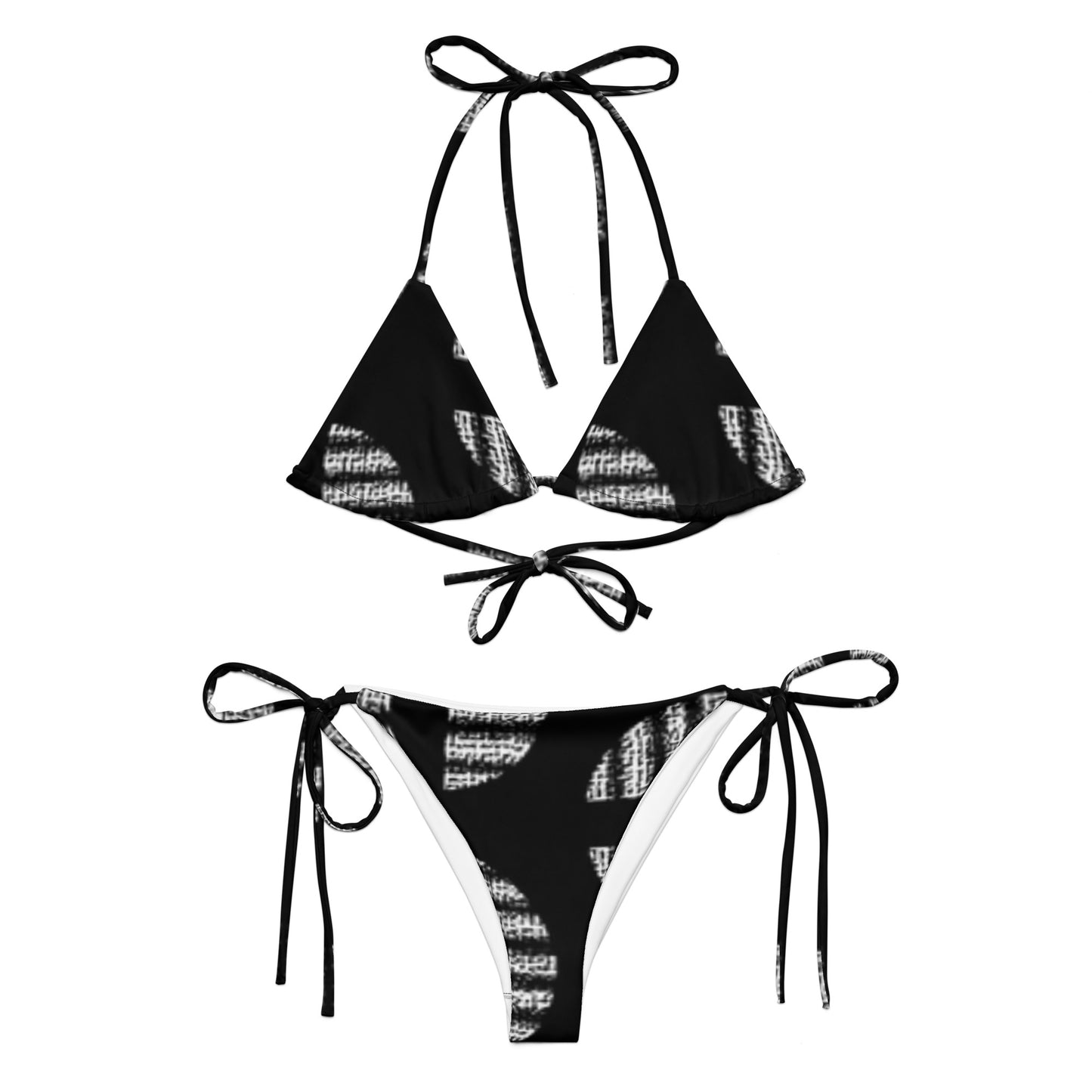 Black Billionaire string bikini set