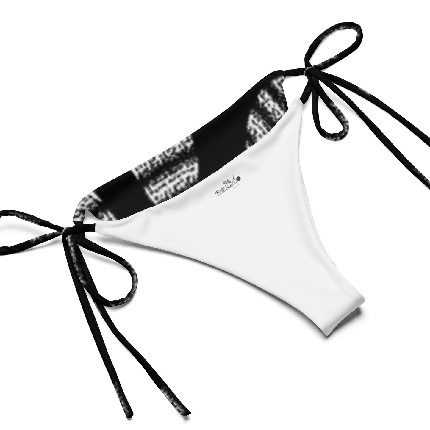 Black Billionaire string bikini set