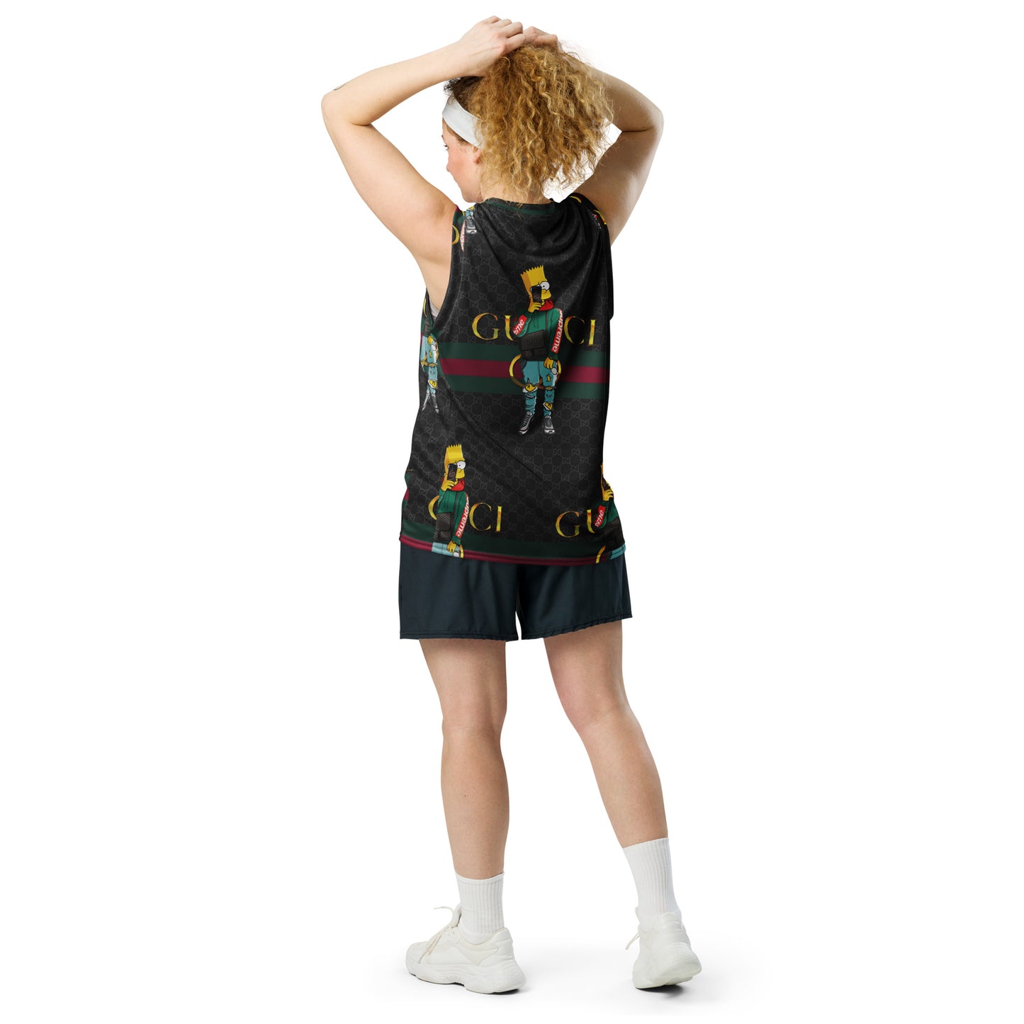 Designer ( Recycled unisex basketball jersey )