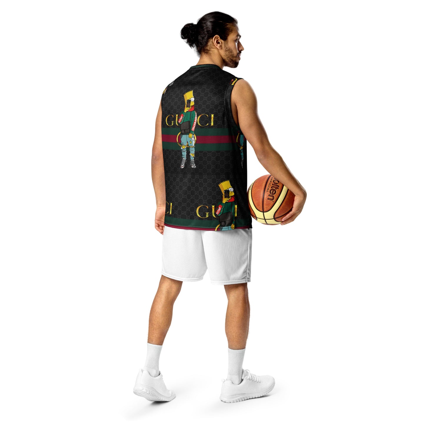 Designer ( Recycled unisex basketball jersey )