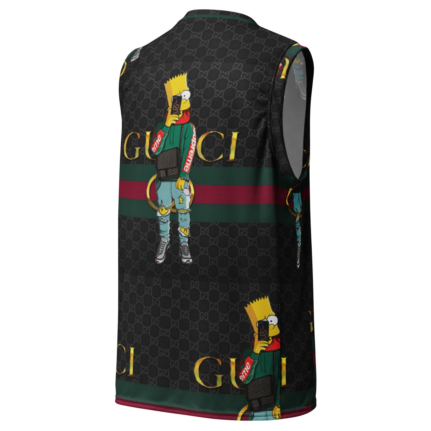 Designer ( Recycled unisex basketball jersey )