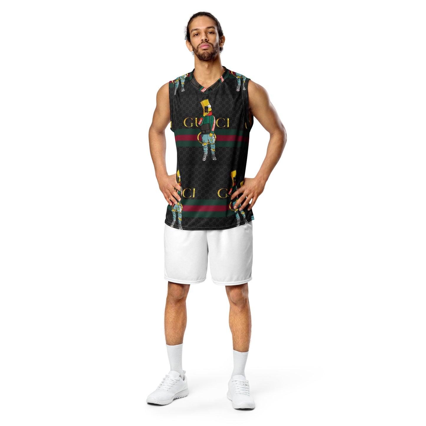 Designer ( Recycled unisex basketball jersey )