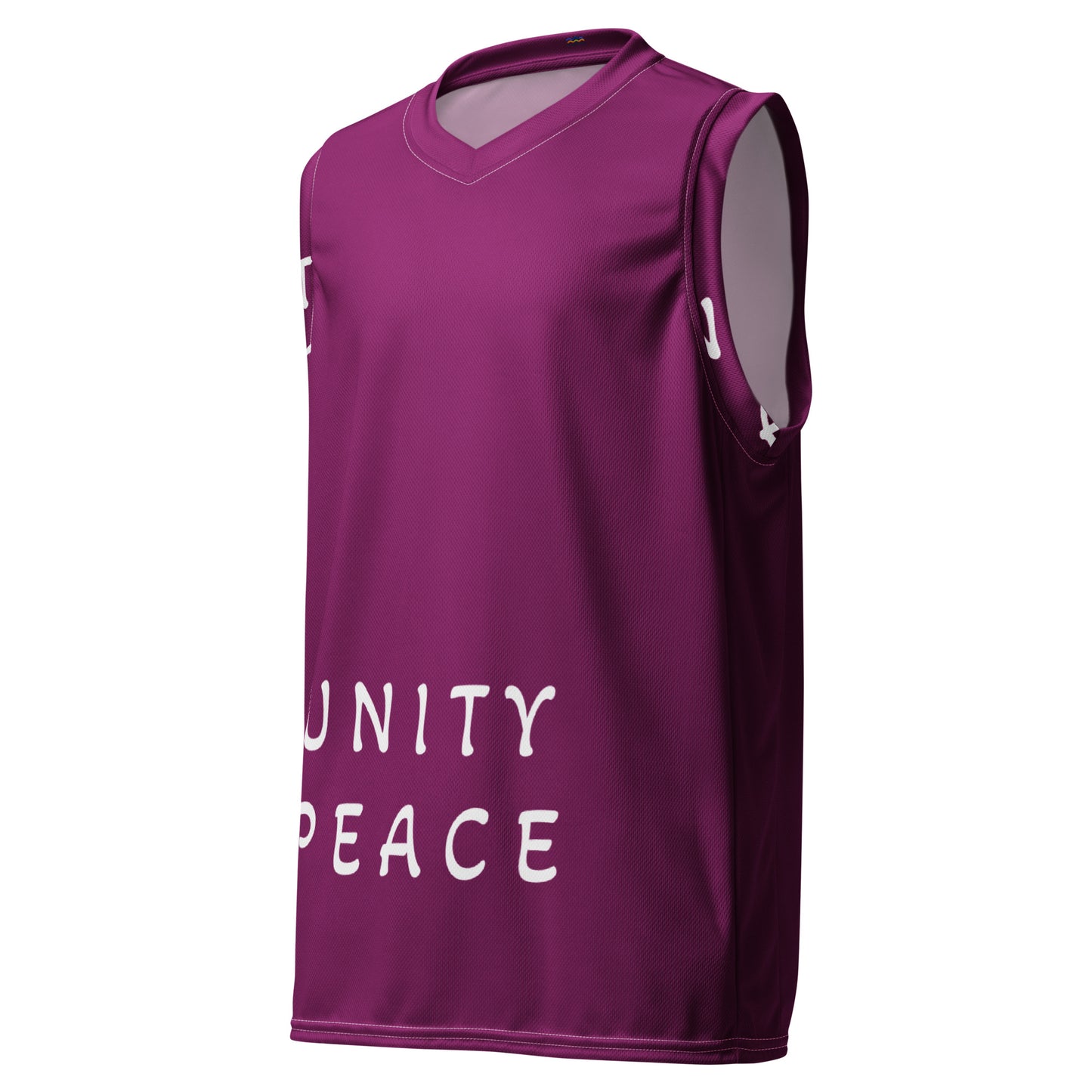 Designer Recycled unisex basketball jersey