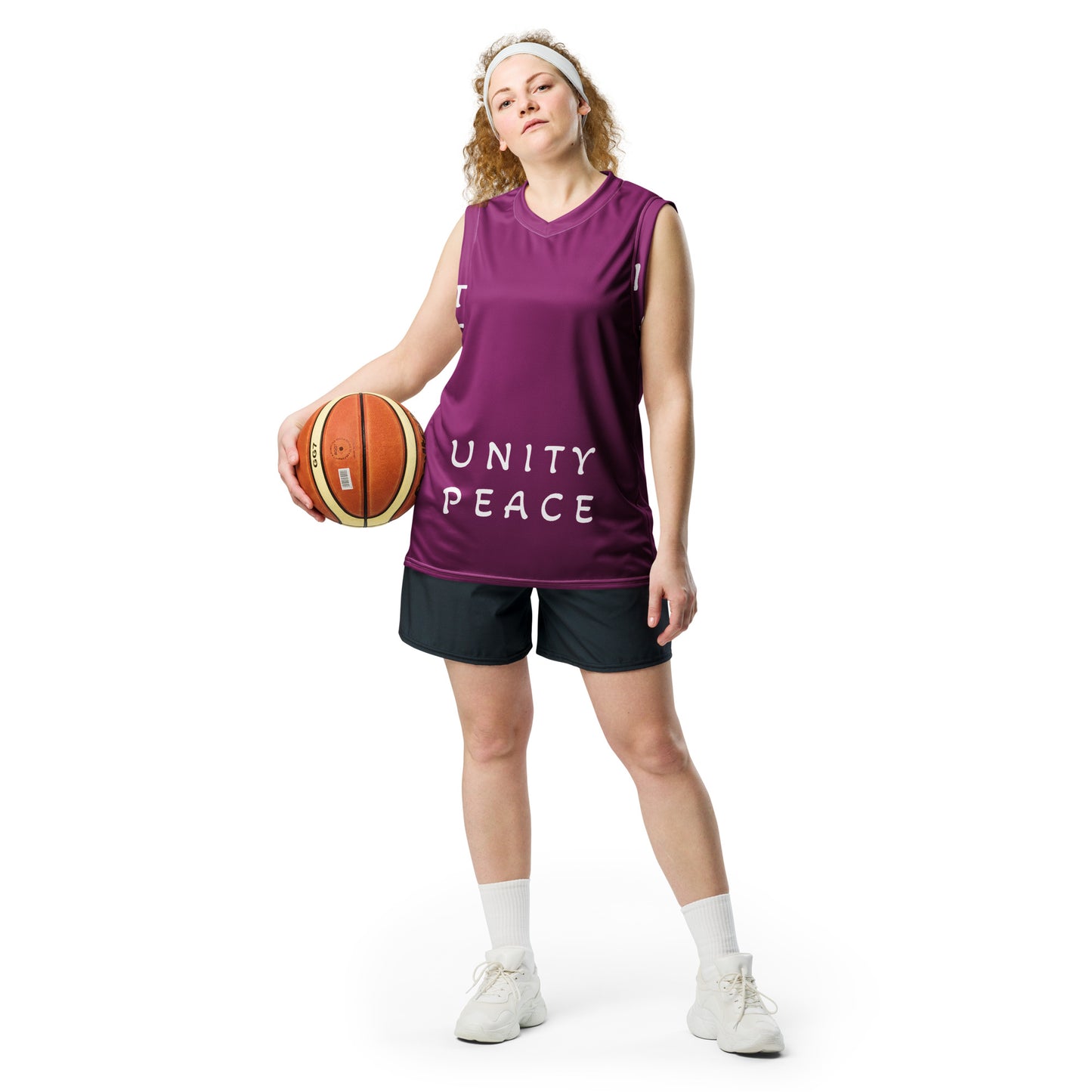 Designer Recycled unisex basketball jersey