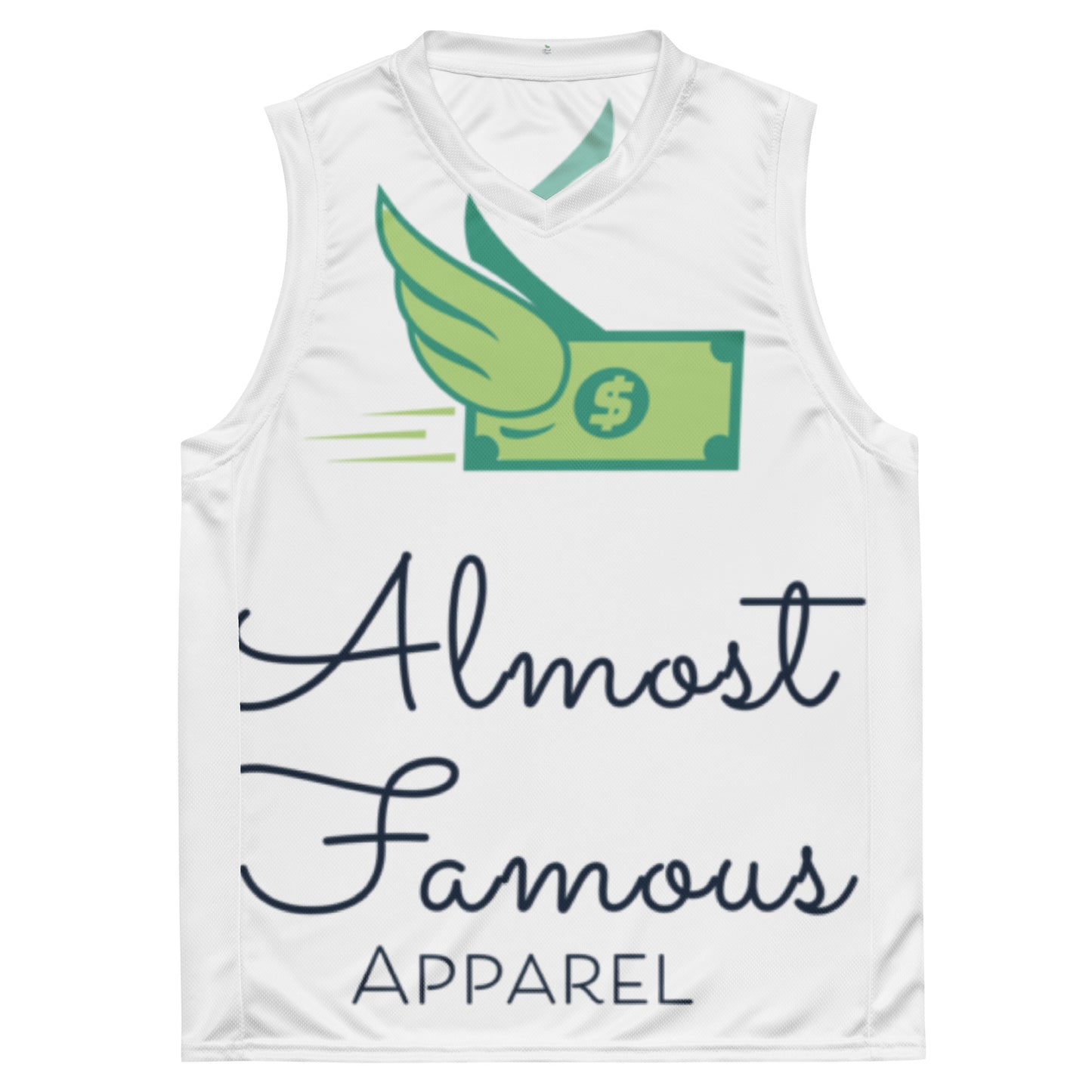 Almost Famous (unisex basketball jersey)