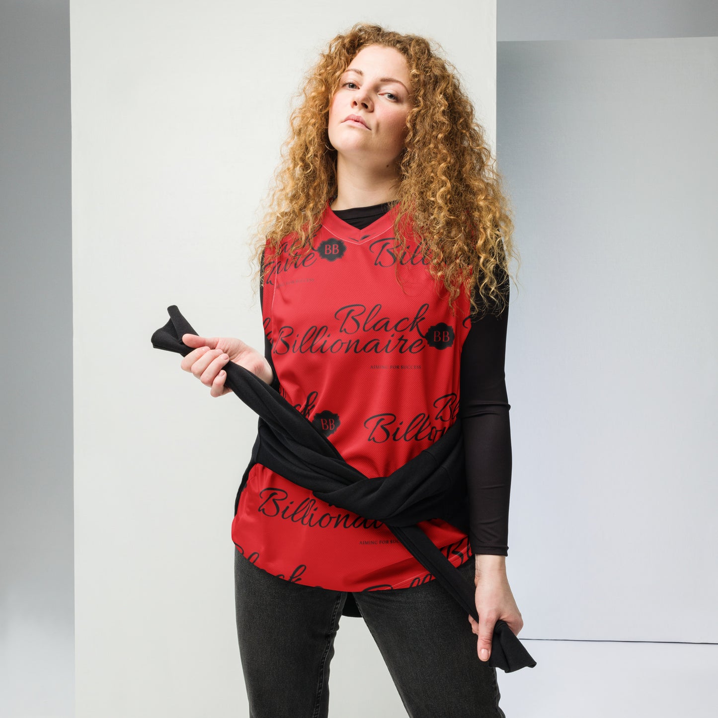 Black Billionaire unisex basketball jersey