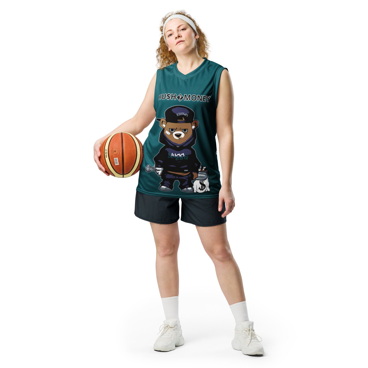 HU$H MONEY unisex basketball jersey