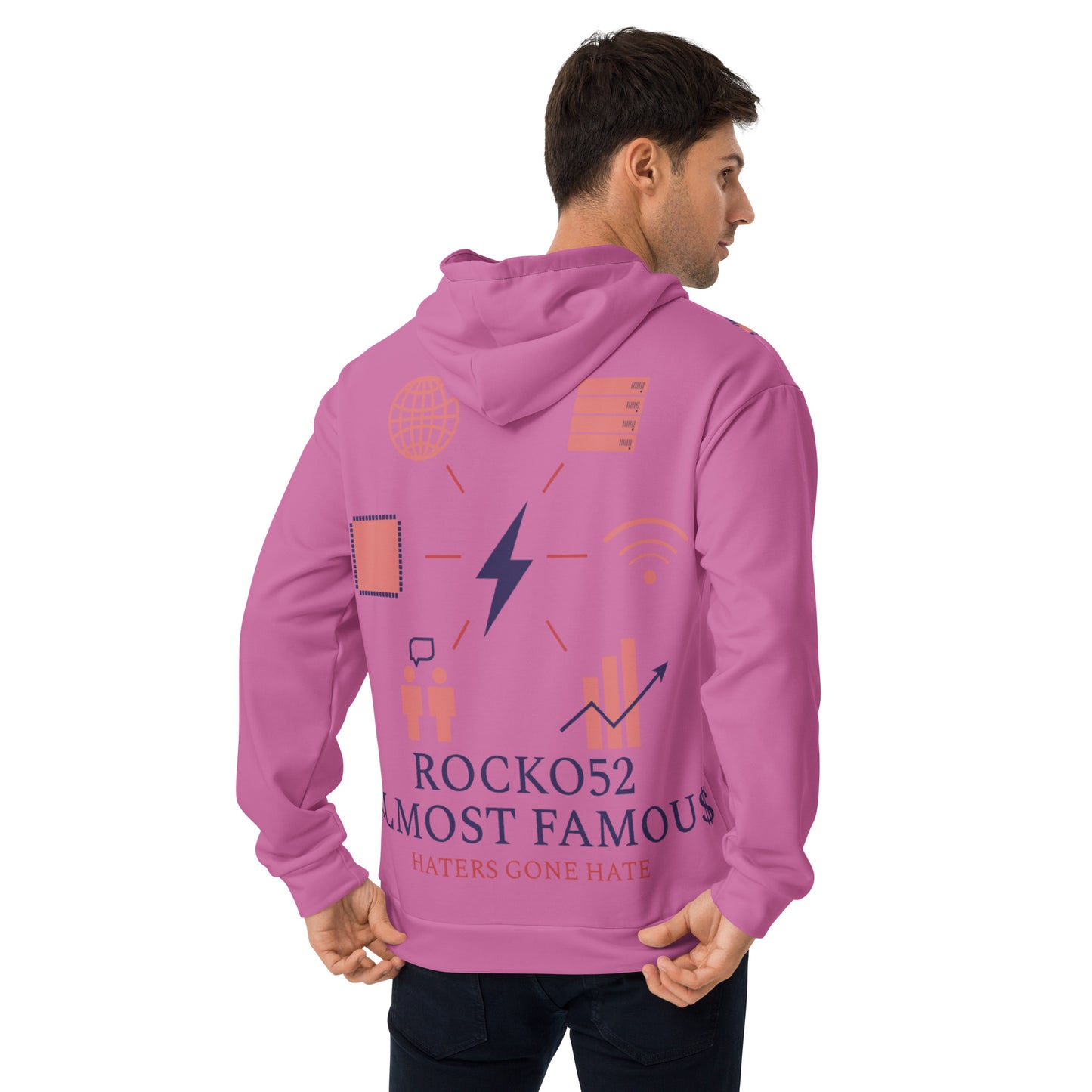 Rocko52 logo Men's Hoodie