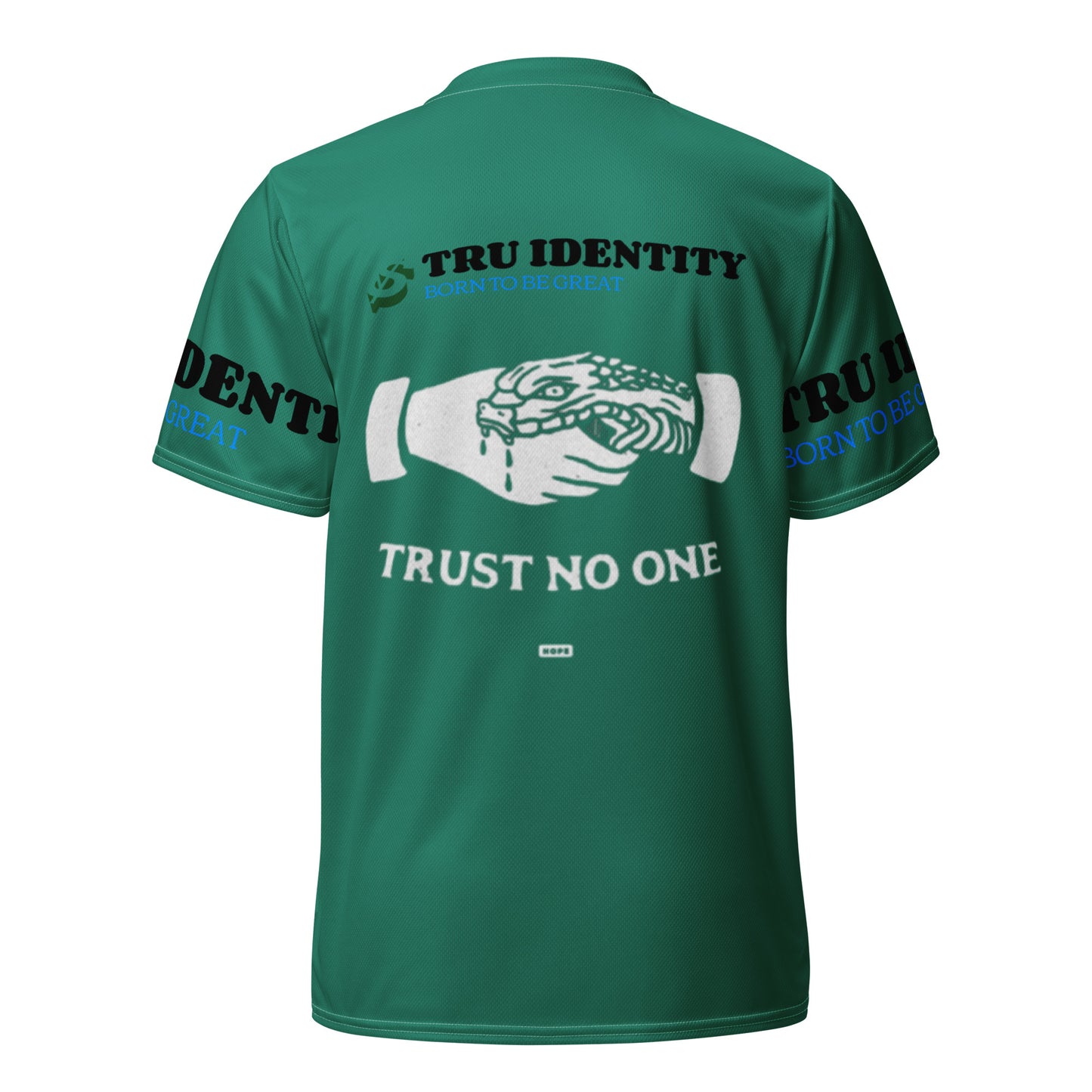 Trust No unisex sports jersey