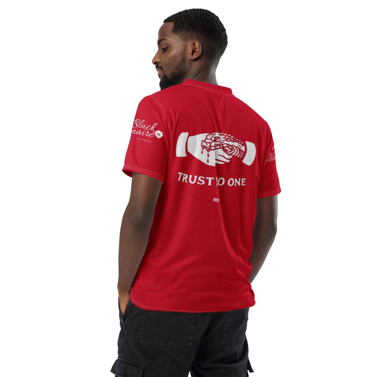 Trust No One (unisex sports jersey)