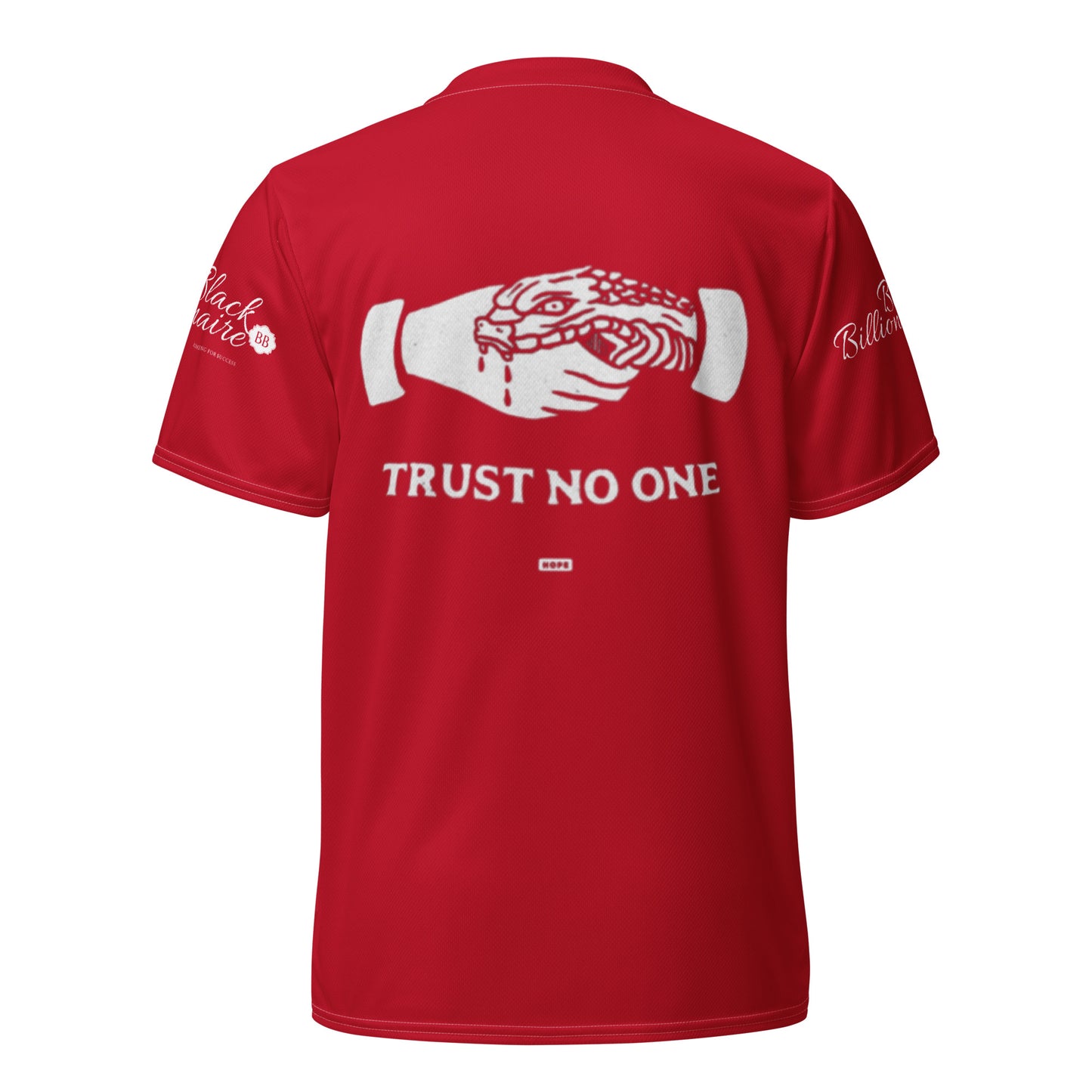 Trust No One (unisex sports jersey)